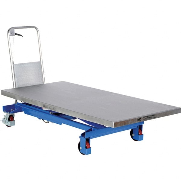 1,000 Lb Capacity Hydraulic Scissor Elevating Cart MPN:CART-1000-LD