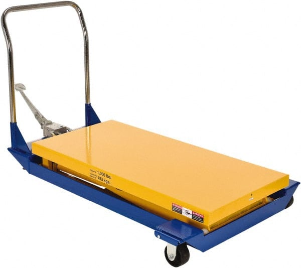 Mobile Battery Lift Table: 1,000 lb Capacity, 9 to 42-1/2