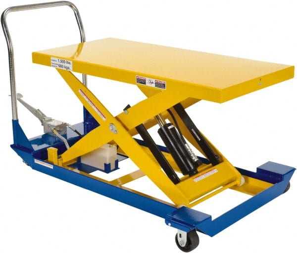 Mobile Battery Lift Table: 1,500 lb Capacity, 9 to 24