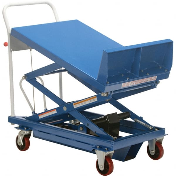 Mobile Air Lift Table: 600 lb Capacity, 14