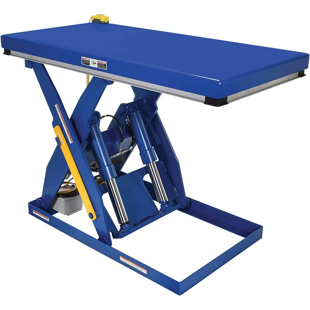 Lifting Tables, Lift Style: Scissor , Vertical Travel (Decimal Inch): 36 , Rise Time (sec.): 22 , Table Length (Inch): 72-3/8  MPN:EHLT-3072-4-43