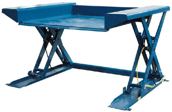 2,000 Lb Capacity Ground Scissor Lift Table MPN:EHLTG-4450-2-36