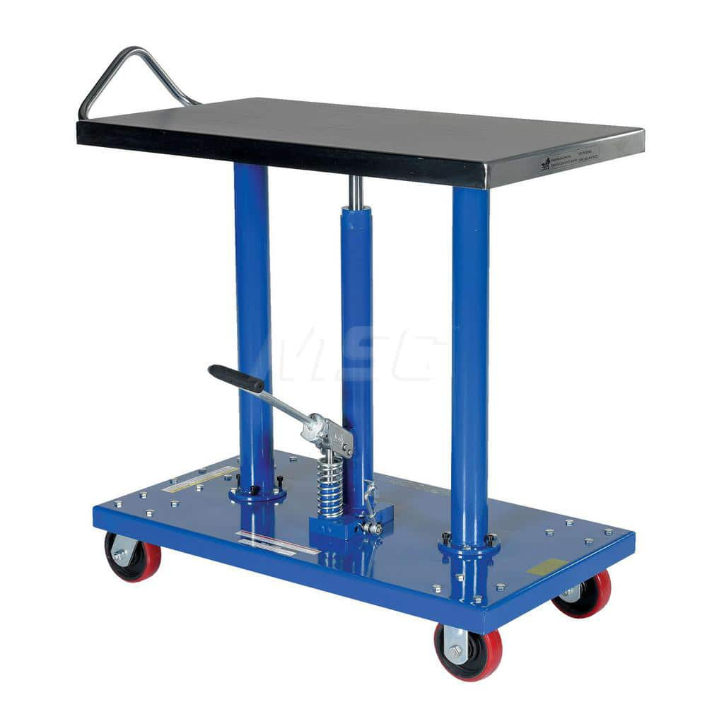 Mobile Air Lift Table: 1,000 lb Capacity, 36