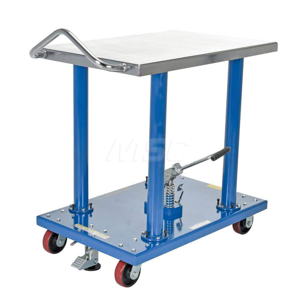 Mobile Air Lift Table: 2,000 lb Capacity, 36