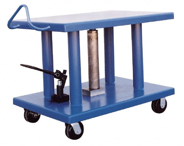 Mobile Air Lift Table: 6,000 lb Capacity, 36