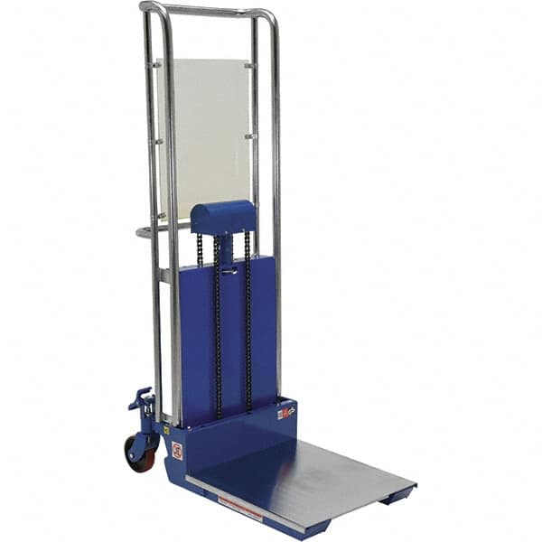 Mobile Air Lift Table: 880 lb Capacity, 4-1/2