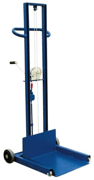 Mobile Hand Lift Table: 500 lb Capacity, 20