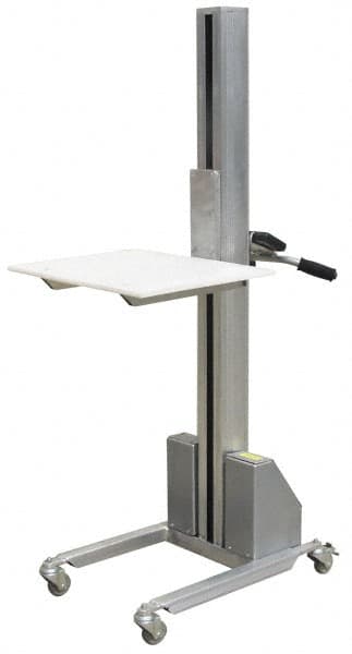 Mobile Battery Lift Table: 125 lb Capacity, 5-1/2 to 72