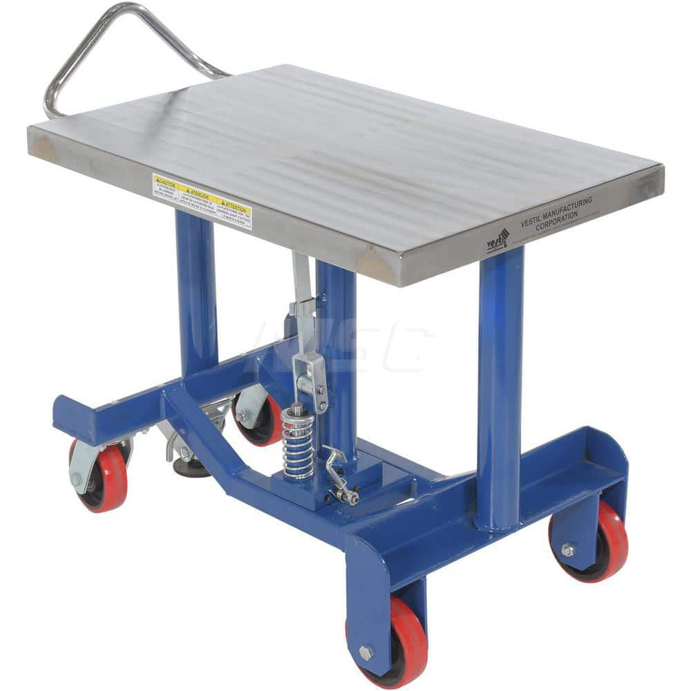 Mobile Battery Lift Table: 1,000 lb Capacity, 25 to 37