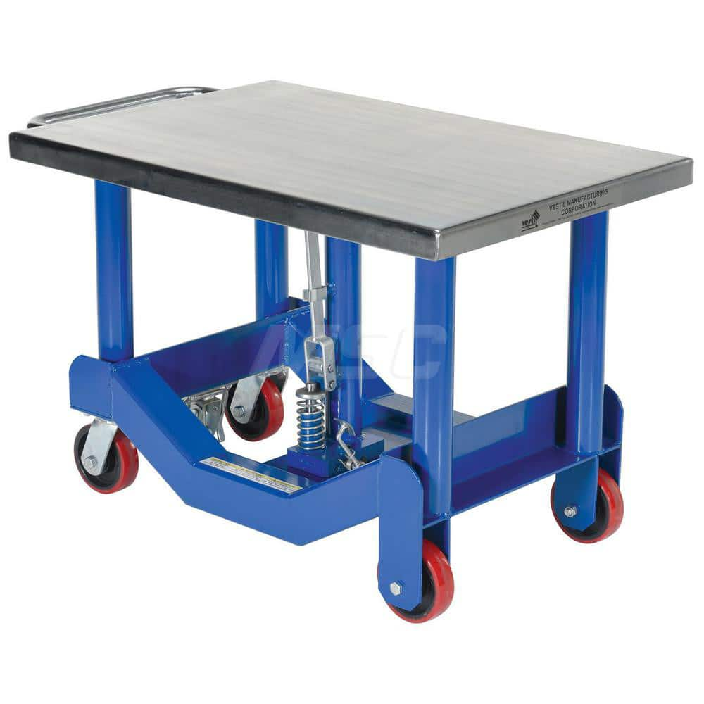 Mobile Battery Lift Table: 4,000 lb Capacity, 25 to 37