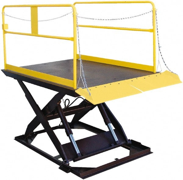 10,000 Lb Capacity Multi-Level Support Scissor Lift Table MPN:WL-100-10-712