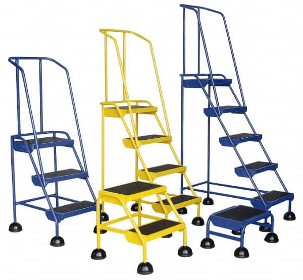 1-Step Ladder: Steel, 9.5