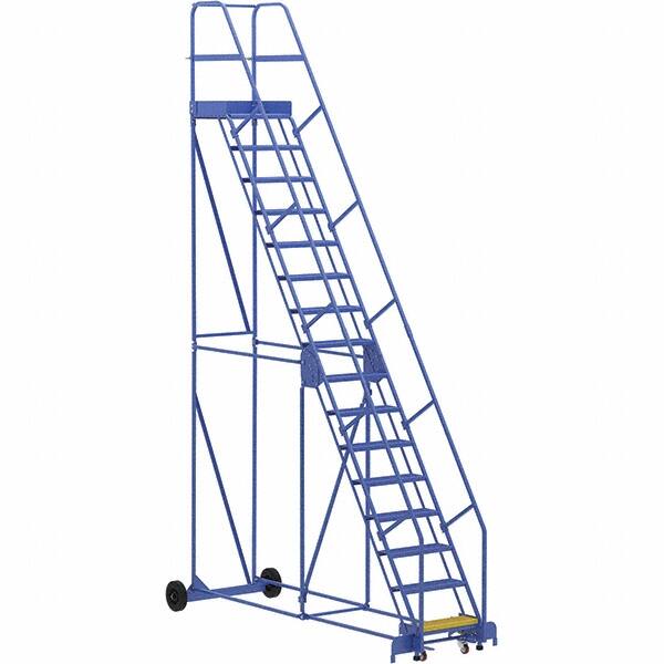 Steel Rolling Ladder: Type 1A, 16 Step MPN:LAD-16-21-P