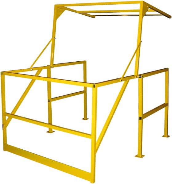 Scaffolding, Material: Steel , Overall Width: 68.5in , Overall Depth: 79.31in , Finish: Powder Coated  MPN:MEZZ-200