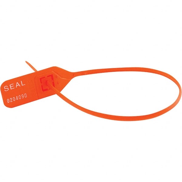 Security Seals, Type: Barrier Seal , Overall Length (Decimal Inch): 15in , Material: Polypropylene , Features: Reveals the Slightest Tampering Attempts  MPN:SECS-L11-RD