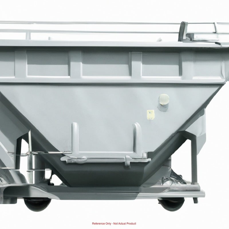 Self-Dump Hopper HD 1 cu yd. 6K Grey MPN:D-100-HD-GY-SG