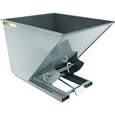 Self-Dump MD Hopper 2 cu yd. 4K Grey MPN:D-200-MD-GY-SG