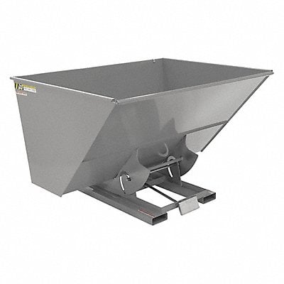 Self-Dump Hopper Hd 3 cu yd. 6K Gray MPN:D-300-HD-GY-MG