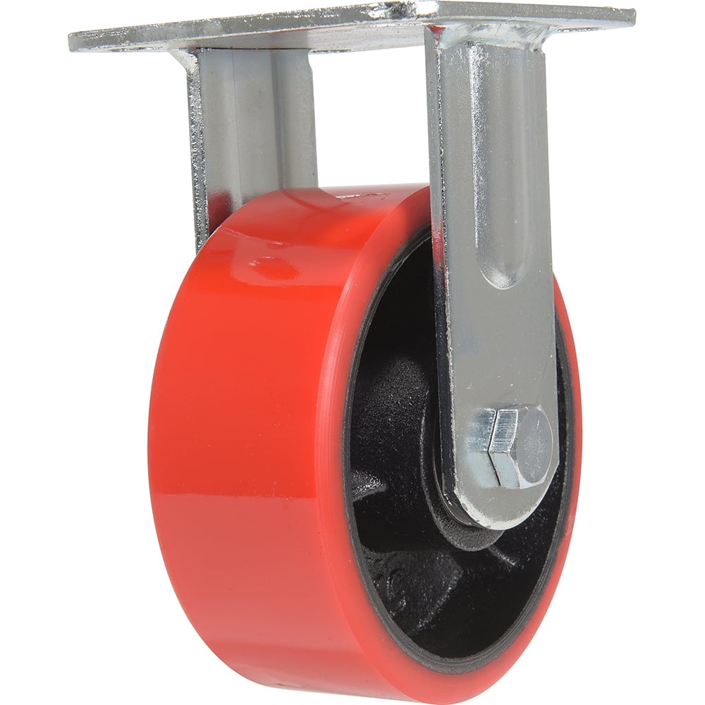 Standard Casters, Mount: With Holes , Bearing Type: Roller , Wheel Diameter: 5 , Wheel Diameter (Inch): 5 , Wheel Width (Inch): 2  MPN: