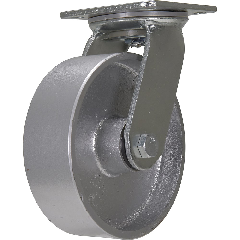 Standard Casters, Mount: With Holes , Bearing Type: Roller , Wheel Diameter (Inch): 6 , Wheel Width (Inch): 2 , Load Capacity (Lb. - 3 Decimals): 1543.000  MPN:CST-VE-6X2CI-S