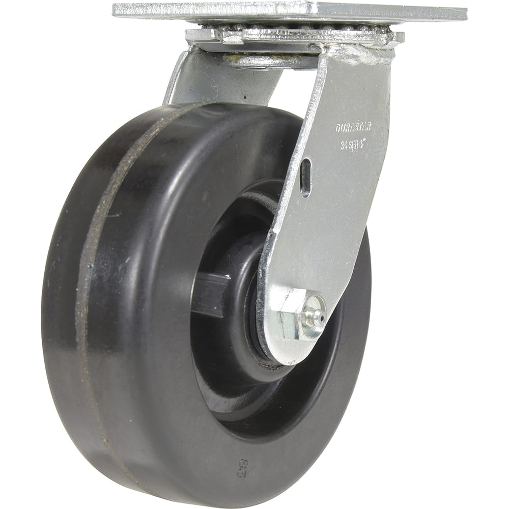 Standard Casters, Mount: With Holes, Bearing Type: Roller, Wheel Diameter (Inch): 6, Wheel Width (Inch): 2, Load Capacity (Lb. - 3 Decimals): 1200.000 MPN:CST-VE-6X2PH-S