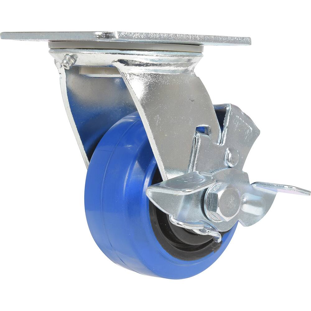 Standard Casters, Mount: With Holes, Bearing Type: Ball, Wheel Diameter (Inch): 4, Wheel Width (Inch): 2, Load Capacity (Lb. - 3 Decimals): 550.000 MPN:CST-BB-4X2ER-SW