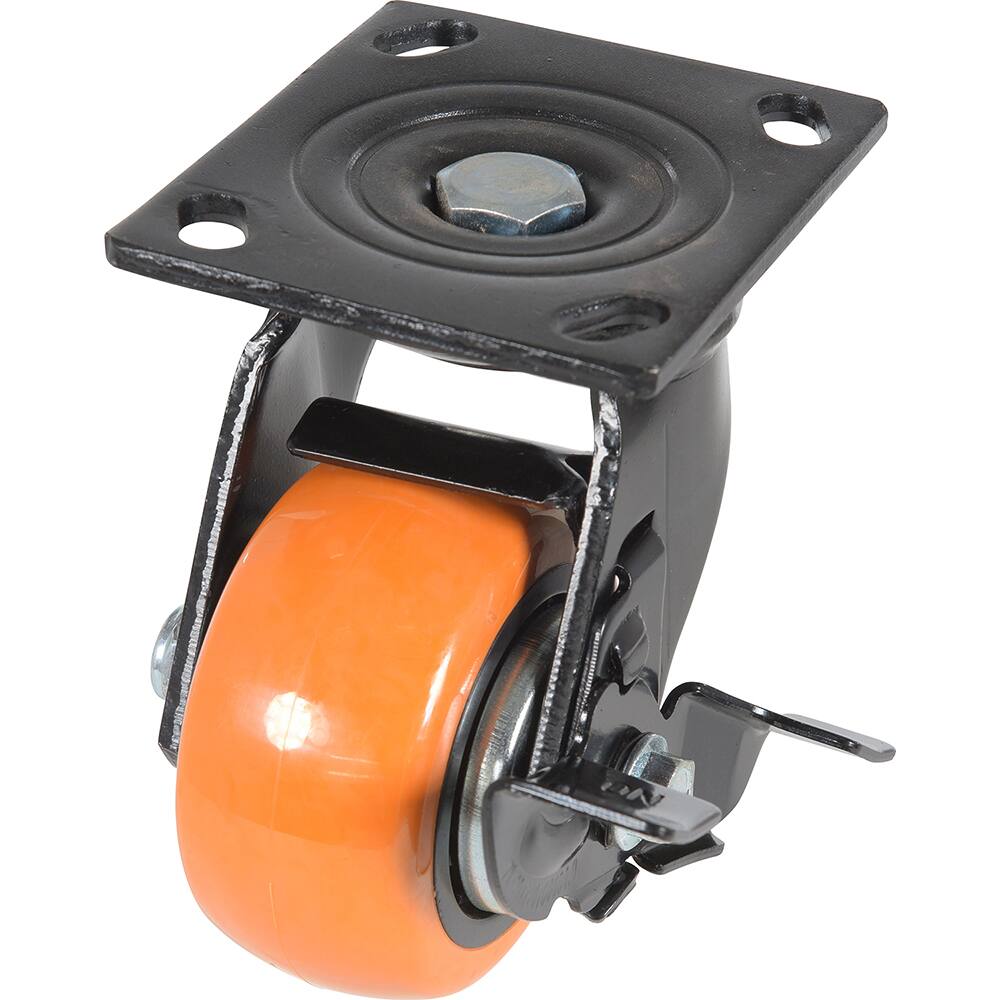 Standard Casters, Mount: With Holes, Bearing Type: Ball, Wheel Diameter (Inch): 4, Wheel Width (Inch): 2, Load Capacity (Lb. - 3 Decimals): 551.000 MPN:CST-E6-4X2PUP-S