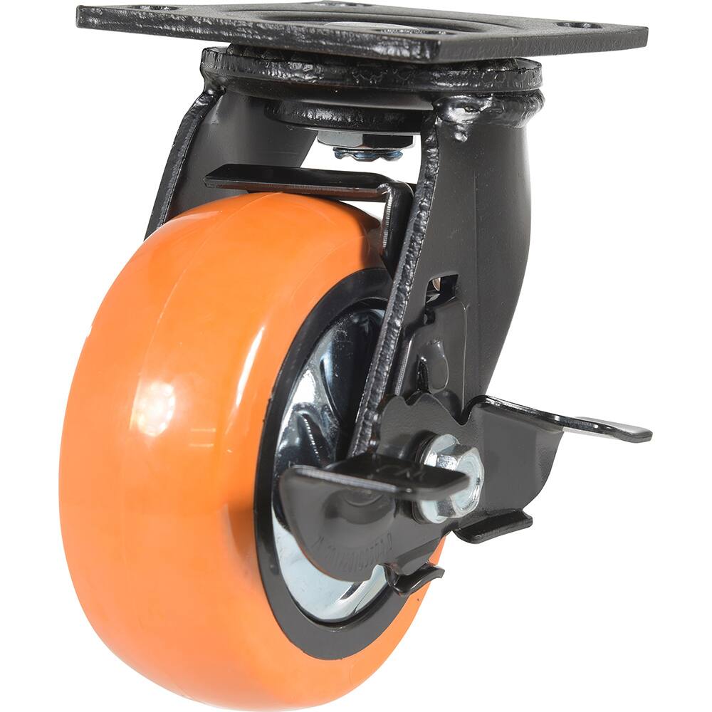 Standard Casters, Mount: With Holes, Bearing Type: Ball, Wheel Diameter (Inch): 5, Wheel Width (Inch): 2, Load Capacity (Lb. - 3 Decimals): 639.000 MPN:CST-E6-5X2PUP-S