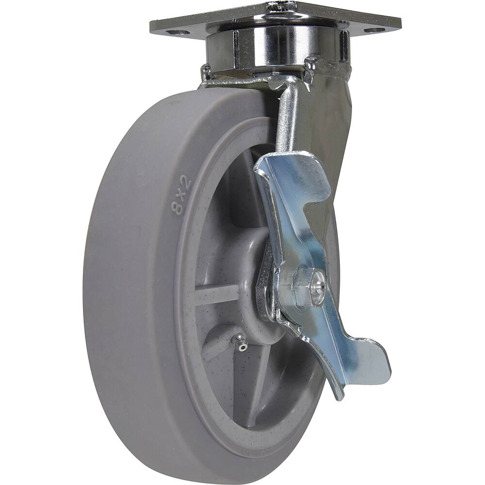 Standard Casters, Mount: With Holes, Bearing Type: Ball, Wheel Diameter (Inch): 8, Wheel Width (Inch): 2, Load Capacity (Lb. - 3 Decimals): 675.000 MPN:CST-FC47-8X2DK-