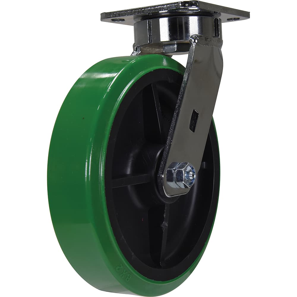 Standard Casters, Mount: With Holes, Bearing Type: Ball, Wheel Diameter (Inch): 8, Wheel Width (Inch): 2, Load Capacity (Lb. - 3 Decimals): 1000.000 MPN:CST-FC47-8X2DT-