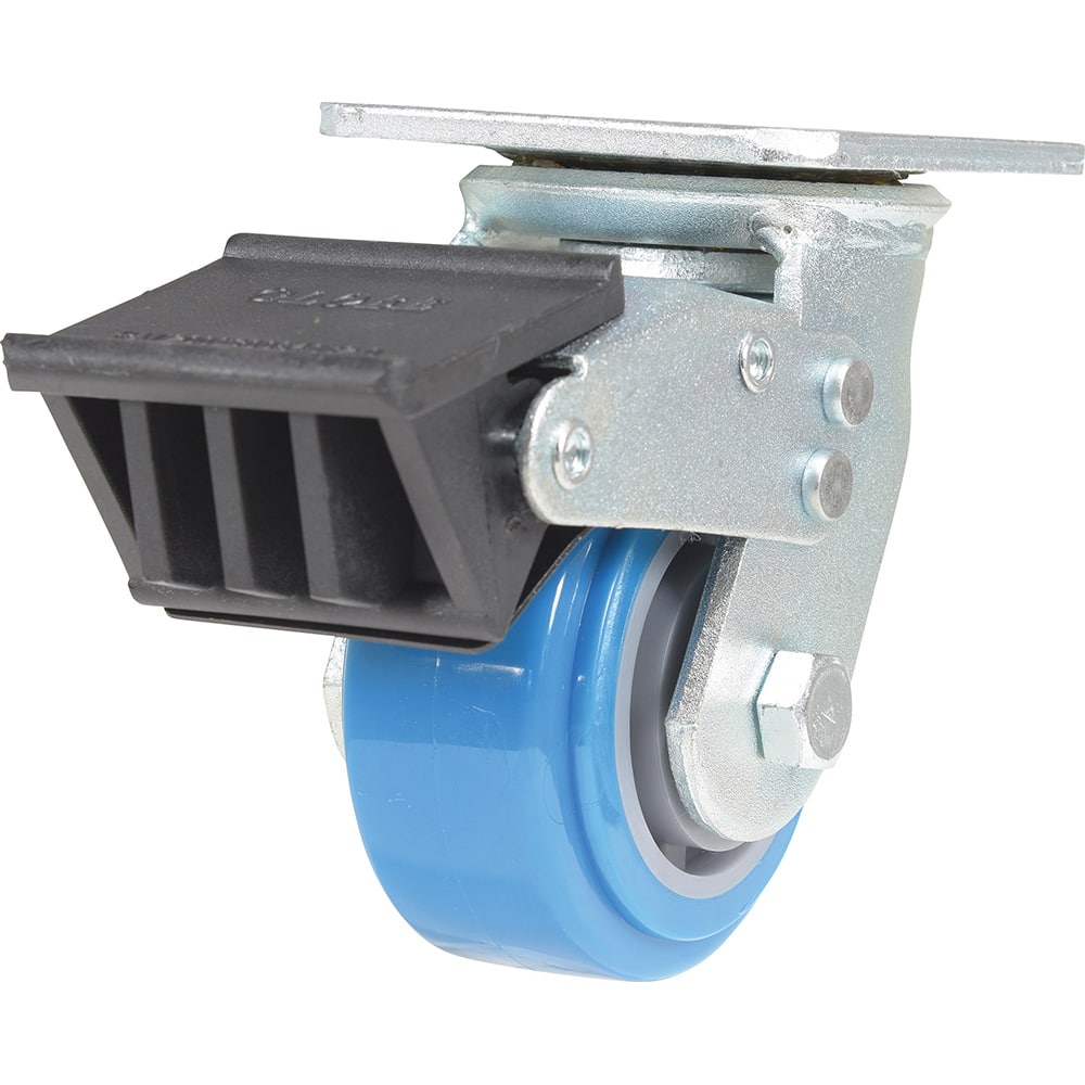 Standard Casters, Mount: With Holes, Bearing Type: Ball, Wheel Diameter (Inch): 4, Wheel Width (Inch): 2, Load Capacity (Lb. - 3 Decimals): 617.000 MPN:CST-KB-4X2PUP-S