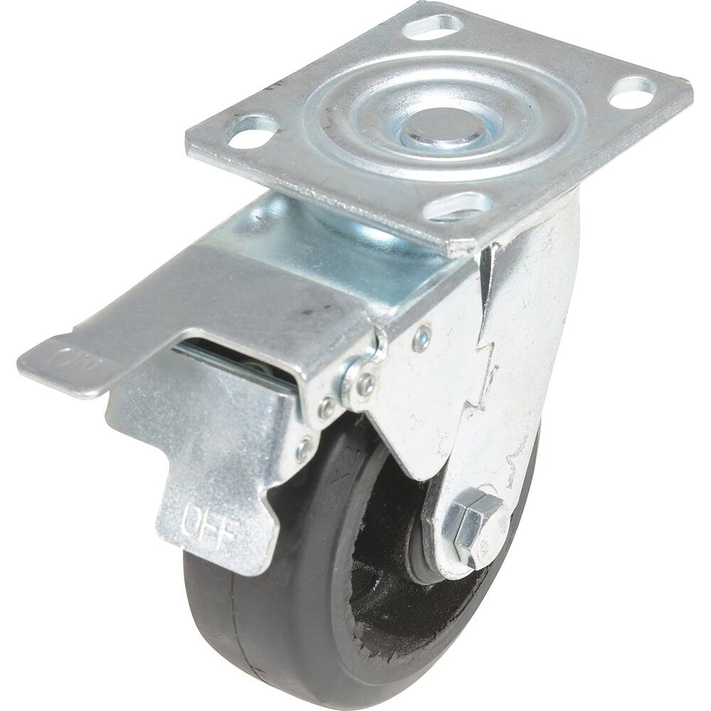 Standard Casters, Mount: With Holes, Bearing Type: Roller, Wheel Diameter (Inch): 5, Wheel Width (Inch): 2, Load Capacity (Lb. - 3 Decimals): 440.000 MPN:CST-VE-5X2MR-SW