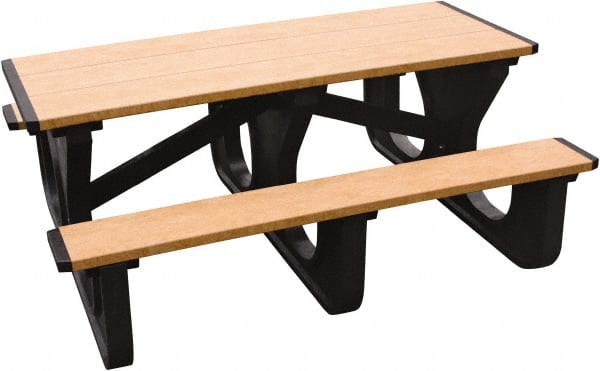 Activity Table: Cedar Plastic Table Top, Rectangle, 60