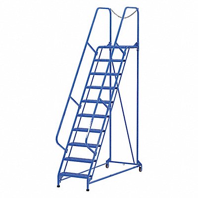 Maintenance Ladder - 10 Step Grip-Strut MPN:LAD-MM-10-G