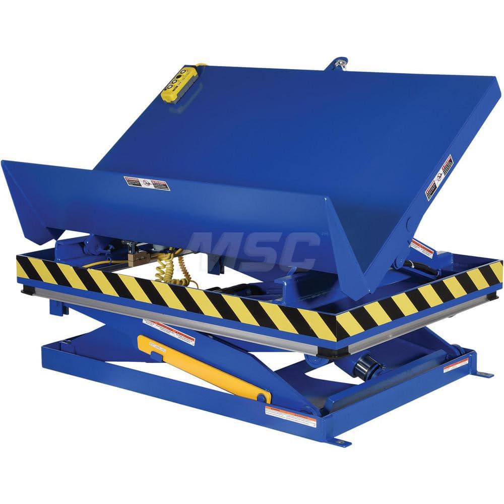 Scissor Table: 4,000 lb Capacity, 45 ° MPN:EHLTTS-3654-4-4