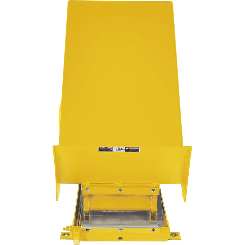 Single Scissor Lift & Tilt Table: 2,000 lb Capacity, 40 ° MPN:UNI-2448-2-YEL-