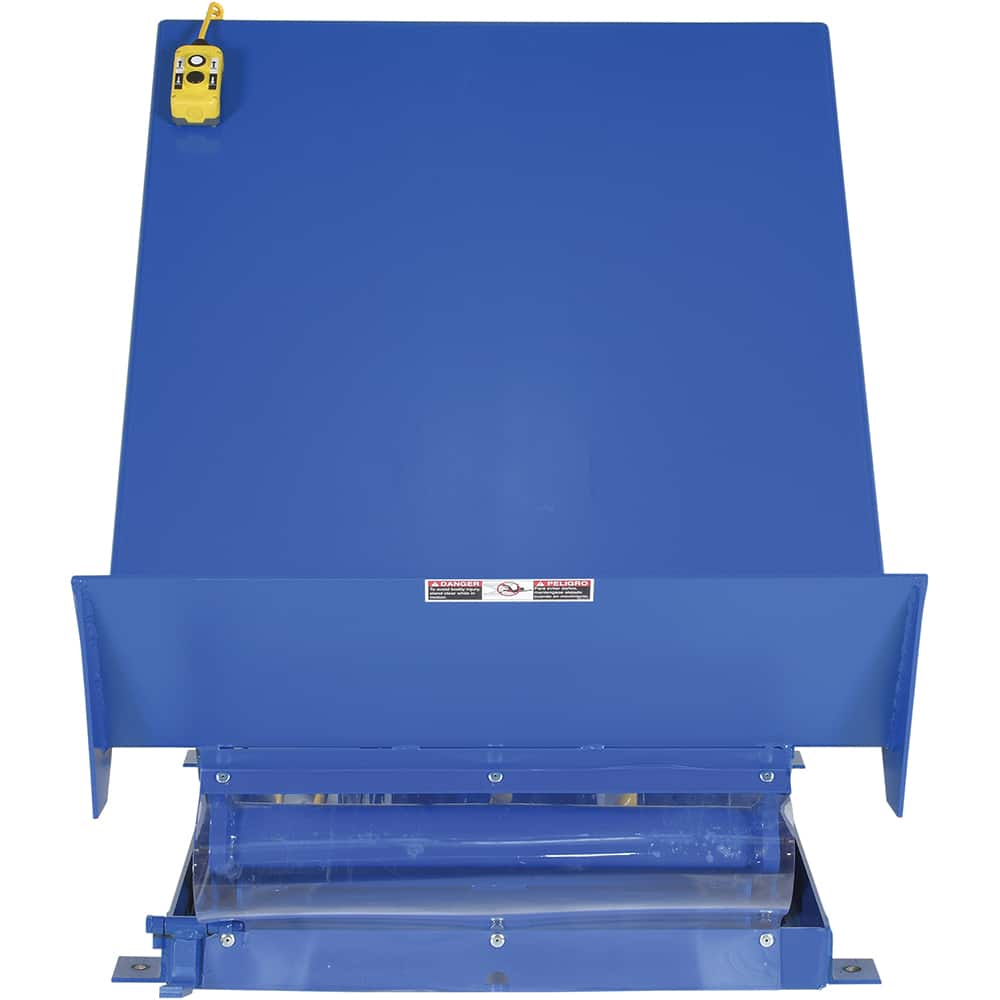 Single Scissor Lift & Tilt Table: 2,000 lb Capacity, 40 ° MPN:UNI-3648-2-BLU-