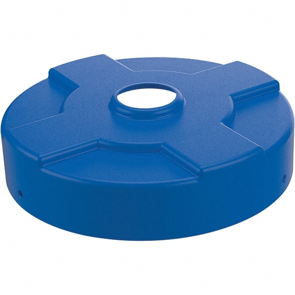 Trash Can & Recycling Container Lid: Round, For 3.5, 5 & 6 gal Trash Can MPN:DC-P-55-CAN-BU