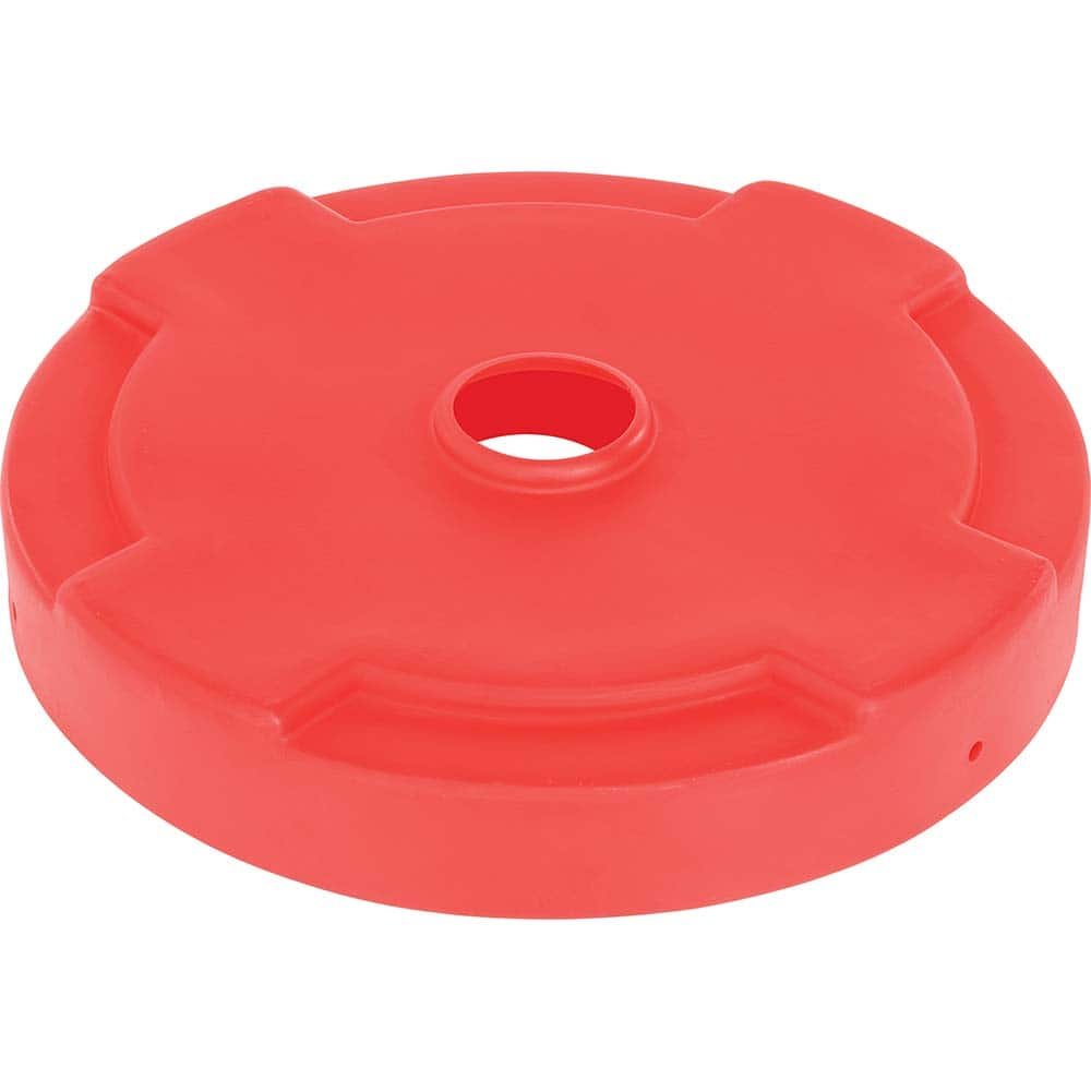 Trash Can & Recycling Container Lid: Round, For 55 gal Steel Drum MPN:DC-P-55-CAN-RD