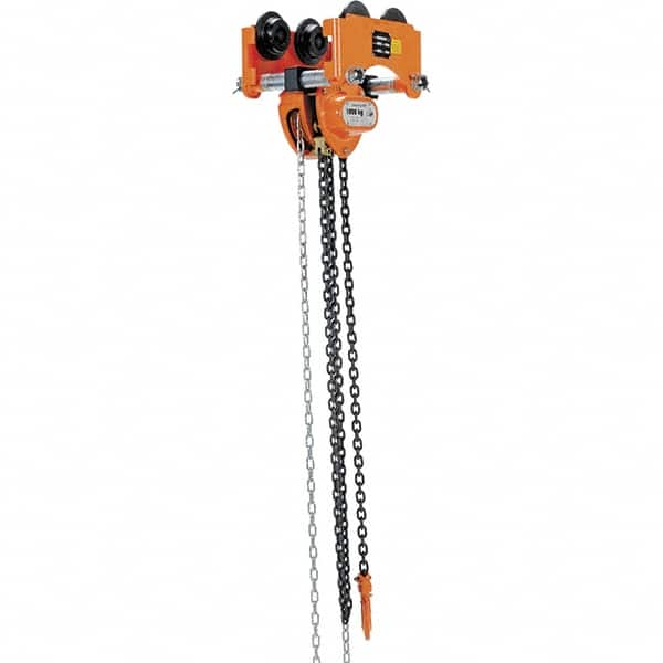 1 Ton Capacity Low Headroom Geared Trolley MPN:LOW-2P