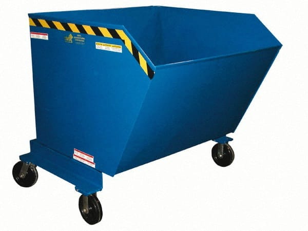 Steel Basket Truck: 1/2 cu yd, 2,000 lb Capacity, 37-5/8