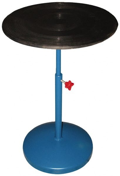 18 Inch Diameter x 32-1/8 Inch High Manual Turntable MPN:TT-18-PED