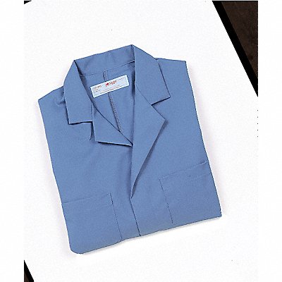 Collared Lab Coat M Blue 43-3/4 in L MPN:KT30PB RG 42