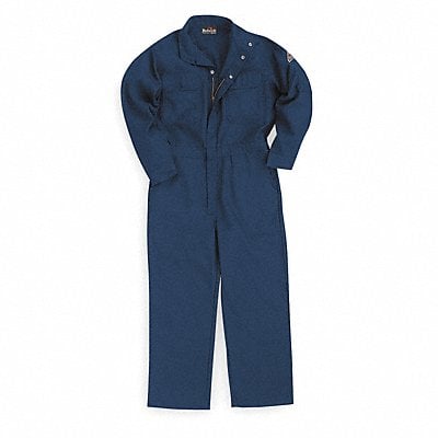 J6389 Flame-Resistant Coverall Navy L HRC1 MPN:CNB6NV RG 44