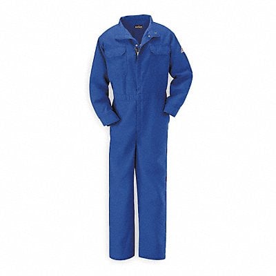 J6389 Flame-Resistant Coverall Roayl Blue L MPN:CNB6RB LN 44