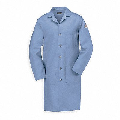 D1306 Flame-Resistant Lab Coat Light Blue L MPN:KEL2LB RG L