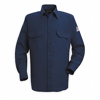 D1703 FR Long Sleeve Shirt Navy 3XL Button MPN:SND2NV RG 3XL