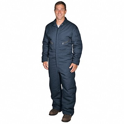 E8387 Coverall Chest 50 to 52In. Navy MPN:CT30NV RG XXL