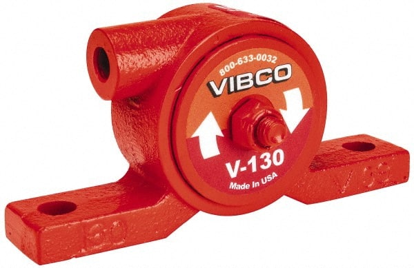 80 Lb. Force, 7-1/2 Cubic Feet per Minute, 19,000 RPM, 72 Decibel, Pneumatic Vibrator MPN:V-130CI