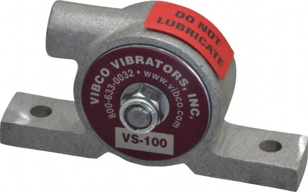 20 Lb. Force, 4 Cubic Feet per Minute, 12,000 RPM, 66 Decibel, Pneumatic Vibrator MPN:VS-100AL